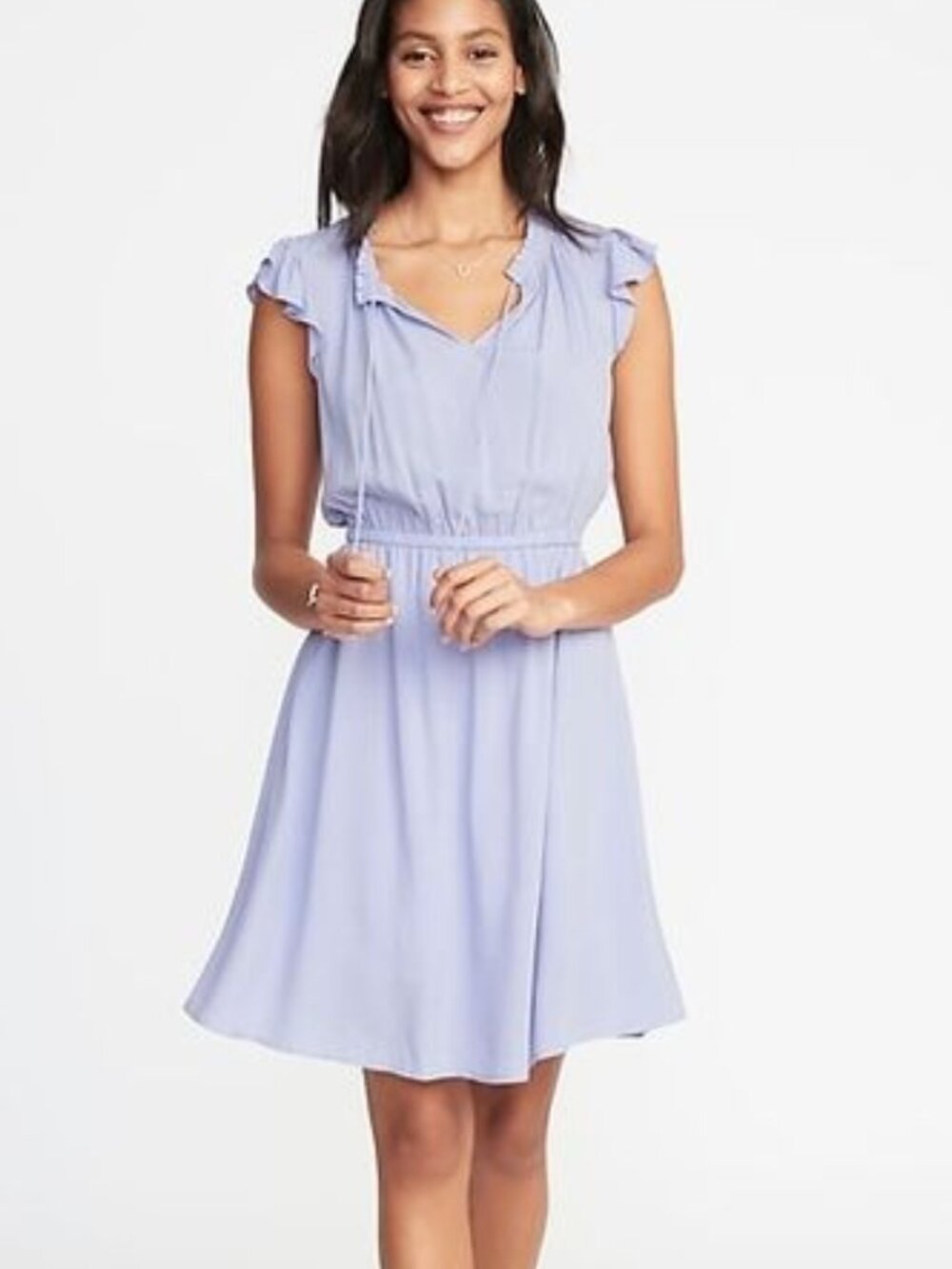 Old Navy Lilac Viscose Dress XL